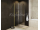 Besco VAYO GOLD Walk-In s posuvnou stenou 140x200 cm sklo Číre profil Zlatý 1x vzpera