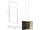 Besco ICON GOLD Walk-In 120x200 cm s teleskopickým rámom,sklo Číre,profil Zlatý