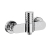 Mereo Sprchová nástenná batéria, Viana diamant, bez príslušenstva, 150 mm, chróm