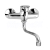 Mereo Drezová nástenná batéria, Sonáta,150 mm,s ramienkom rúrkovým o 18 mm - 300 mm,chróm