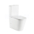 Mereo WC kombi, vyvýšené, vario odpad, kapotované, Smart Flush RIMLESS, keramické, vr. sed