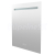 Mereo Zrkadlo 50x70 cm s osvetlením