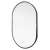 Mereo Zrkadlo oválne 50x80 cm, LED osvetlenie