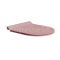 GSI PURA WC sedátko, SLIM, Soft Close, Easy Take, blush mat/chróm