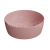 GSI NUBES okrúhle keramické umývadlo na dosku, priemer 40cm, blush mat