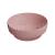 GSI PURA okrúhle keramické umývadlo na dosku, piemer 40cm, blush mat
