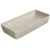 GSI NUBES obdĺžnikové keramické umývadlo na dosku 80x40cm, creta mat