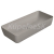 GSI NUBES obdĺžnikové keramické umývadlo na dosku 80x40cm, tortora mat