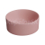 GSI KUBE X okrúhle keramické umývadlo na dosku, priemer 32cm, blush mat