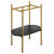 Sapho PUNO podstavec pod umývadlo 400x820x360mm, zlatá mat