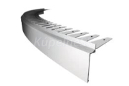 Celox Balkónový profil FLEXI tvarovací, AL-antracit, 45x80 mm dĺžka 2,5 m