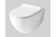 Artceram FILE 2.0 WC závesne 37 x 52 cm Rimless, Biela (bez sedátka)