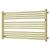 Instalprojekt STICK LEVEL kúpeľňový radiátor 1400x555 mm 744 W stredové pripojenie Zlatý