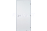 Doornite Hladké interiérové dvere PLNÉ Basic lakované priamo na HDF fóliu, Biele 1 DTD