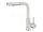 Alveus ATROX 30 SET kuchynský granit. drez so sifón. 59x50 + batéria SIROS - White/Chróm