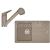 FRANKE SETG57KA fragranitový drez 780x500 mm BFG 611-78 kašmír+bat so sprchou FC 9547.424