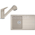 FRANKE SETG57SA fragranitový drez 780x500 mm BFG 611-78 sahara+bat so sprchou FC 9547.082