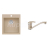 Alveus SET CARINA 20 kuchynský granit. drez so sifón. 75x42 + batéria IGA - Beige