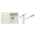 Blanco SET 09-C 24 drez silgranit METRA 45 S 78x50 cm Biela Soft+batéria Kano Biela Soft