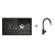 Blanco SET 10-D 24 drez silgranit ZIA 5 S 86x50 cm Antracit+batéria Mida-S Antracit