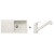 Blanco SET 12-B 24 drez silgranit ZIA XL 6 S 100x50 cm Biela Soft+bat. Daras-S Biela Soft