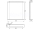 Aqualine KORIN STRIP zrkadlo s LED osvetlením 60x70x12cm, dub platin