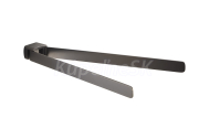 Gedy PIRENEI  dvojitý držiak uterákov otočný  350mm, gun metal