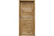 INVADO dvere TAMPARO 2 presklené, Laminolack Dub Flagstaff B744