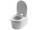 SLOVARM závesné WC W YJ-2387 49x36x34 cm+sedátko Slim SoftClose Rimfree Biele