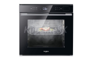 Whirlpool vstavaná rúra so samočistením W7 OS4 4S1 P BL Čierna/Nerez A+