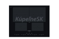 Whirlpool indukčná sklokeramická varná doska SMO 654 OF/BT/IXL čierna