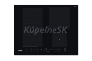 Whirlpool indukčná sklokeramická varná doska WF S2765 NE/IXL  Wifi pripojenie čierna