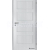 Doornite CPL-Premium laminátové DOMINANT PLNÉ Biela Pór interiérové dvere, DTD