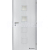 Doornite CPL-Premium laminátové QUADRA 2 SKLO Biela Pór interiérové dvere