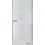 Doornite CPL-Premium laminátové QUADRA PLNÉ Biela Pór interiérové dvere