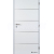 Doornite CPL laminátové ALU IV Biela (Egger W980) interiérové dvere, DTD