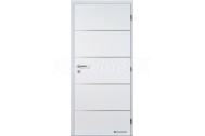 Doornite CPL laminátové ALU IV Biela (Egger W980) interiérové dvere, DTD