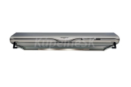 Whirlpool závesný digestor WCN 65 FLX pod skrinku, nerez energ. tr. D