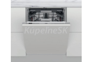 Whirlpool WIO 3T133 PLE vstavaná umývačka riadu plne integrovaná,60 cm,Nerez,energ. tr. D