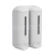 MARPLAST SHOWER MEDIUM dvojitý dávkovač tekutého mydla 2x250ml, biela