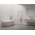 Ravak Freedom Wall II Tec voľne stoj. vaňa 170x87cm Alabaster Pink/Biela,kryt.odtoku Biely