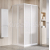 Ravak Supernova sprchový kút SRV2+SRV2 90x90x195 cm, Pearl/Biela, roh. vstup, posuv. dvere