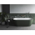 Ravak Freedom O Tec voľne stojaca akryl vaňa 170x77 cm Grey Green/Biela,kryt. odtoku Biela