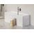 Ravak Chrome Slim rohová obdĺžniková akrylátová vaňa 180x80 cm Biela