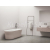 Ravak Ypsilon voľne stojaca akryl vaňa 180x80 cm Alabaster Pink/Biela,krytka odtoku Biela