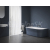 Ravak Ypsilon Wall voľne stojaca akryl vaňa 178x86 cm DeepSea Blue/Biela,kryt odtoku Biela