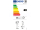 Whirlpool vstavaná umývačka riadu WBC 3C34 PF X,s panelom, 60 cm, Nerez, energ. tr. D