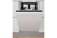 Whirlpool vstavan umývačka riadu WSIO 3T125 6PE X,plne integrovaná,45cm,Nerez,energ. tr. E