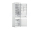 Whirlpool vstavaná kombinovaná chladnička s mrazničkou WHC20 T593 P ,60 cm,No Frost,Biela