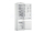 Whirlpool vstavaná kombinovaná chladnička s mrazničkou WHC20 T593 ,60 cm,No Frost,Biela